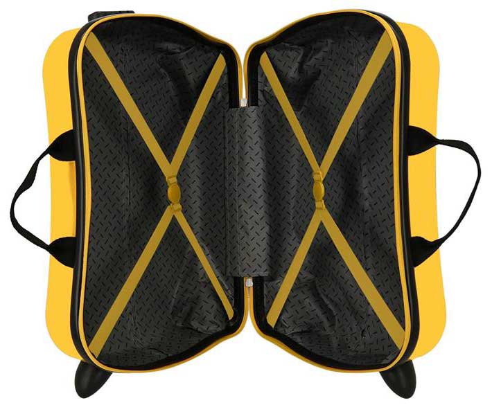 Dečiji putni kofer za vožnju Disney Mickey 3D yellow 29298 - pogled 5