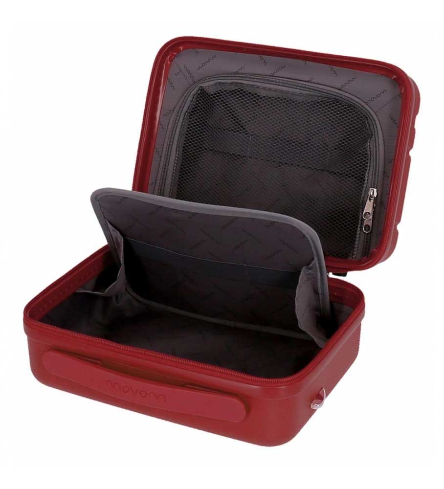 Movom ABS Kozmetički kofer Galaxy red 59839 - pogled 5