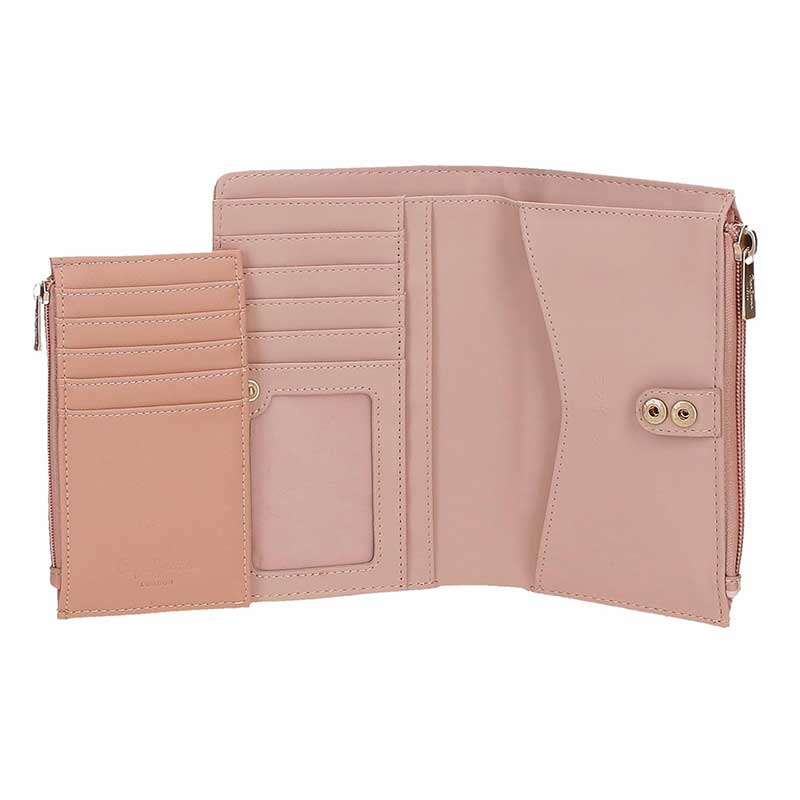 Pepe Jeans Novčanik Megan pink sa dodatkom 77286 - pogled 5