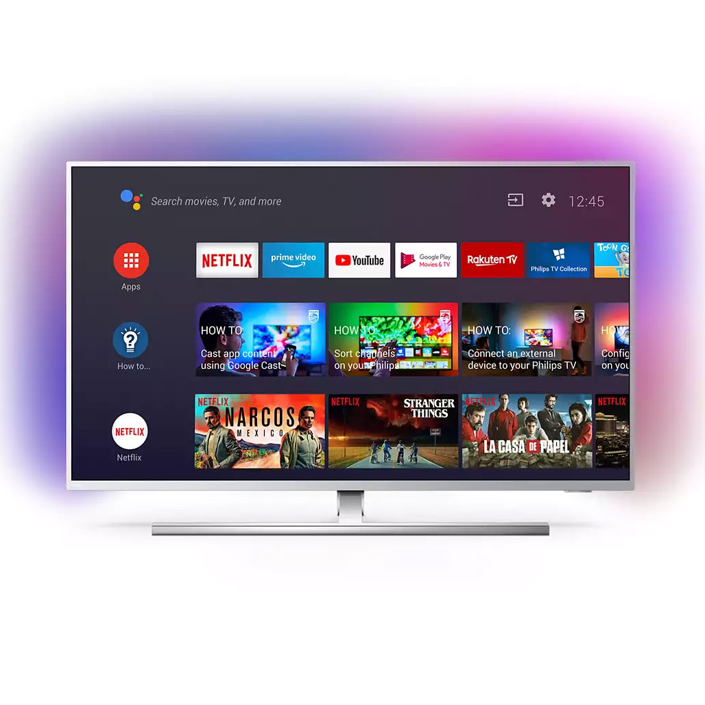 Philips Ambilight 4K UHD Smart LED Android televizor dijagonale 43 inča 43PUS8545/12 - pogled 5
