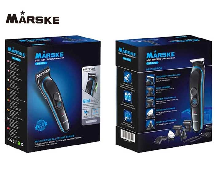 Bežični trimer za kosu i bradu 5U1 Marske 5010 - pogled 5