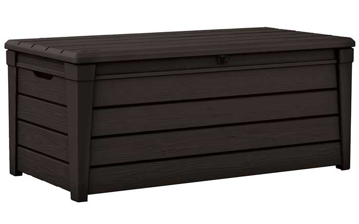 Keter Veliki sanduk za odlaganje stvari Brightwood 455L Brown 230400 - pogled 5