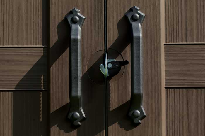 Pomoćna baštenska montažna kućica - Šupa Keter Factor bež 230453 - pogled 5