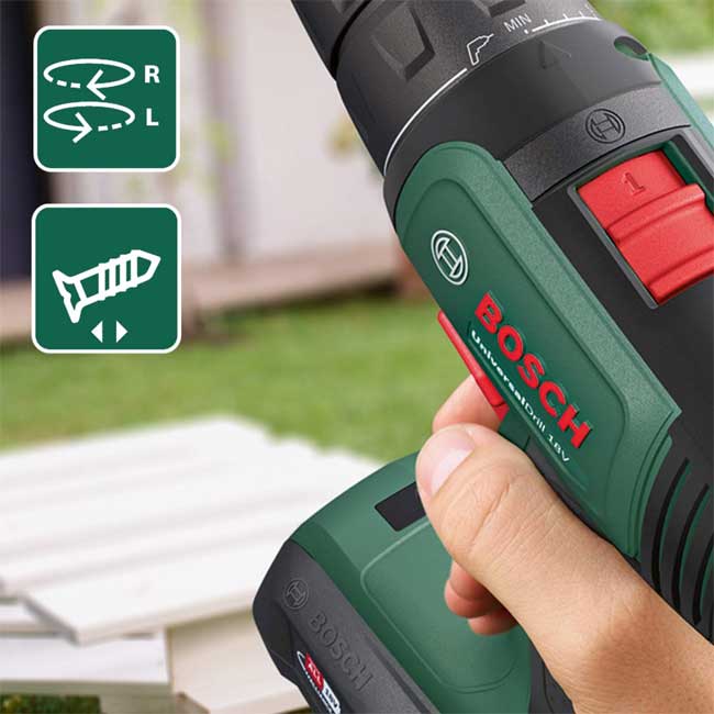 Akumulatorska bušilica odvrtač Bosch UniversalDrill 18 06039D4001 - pogled 5