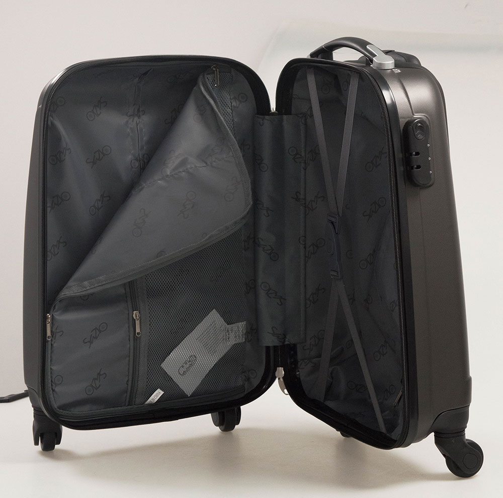 Komplet Od 3 Tvrda Kofera Za Putovanja Sazio Monaco Plava - pogled 5