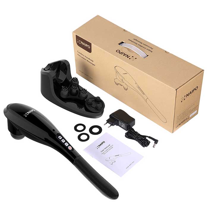 Bežični Perkusioni Masažer Naipo MGPC-5610 - pogled 5