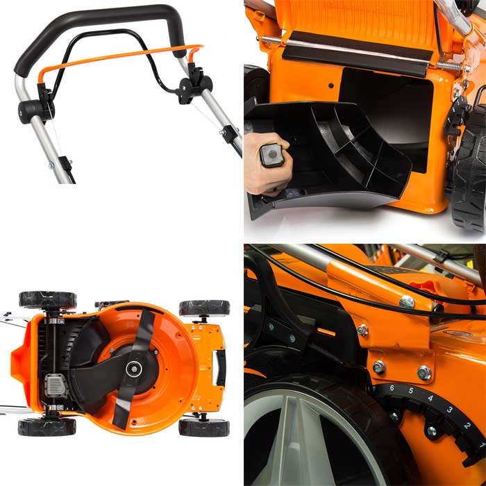 Samohodna benzinska kosačica Daewoo DLM 4600SP - pogled 5