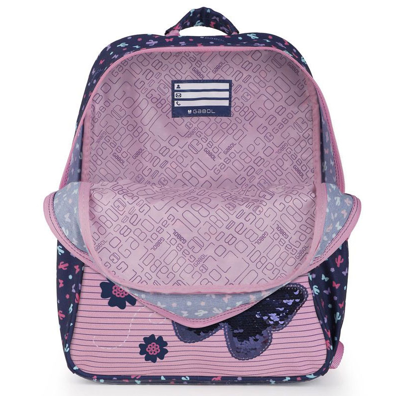 Predškolski ranac Gabol Butterfly 228802 - pogled 5