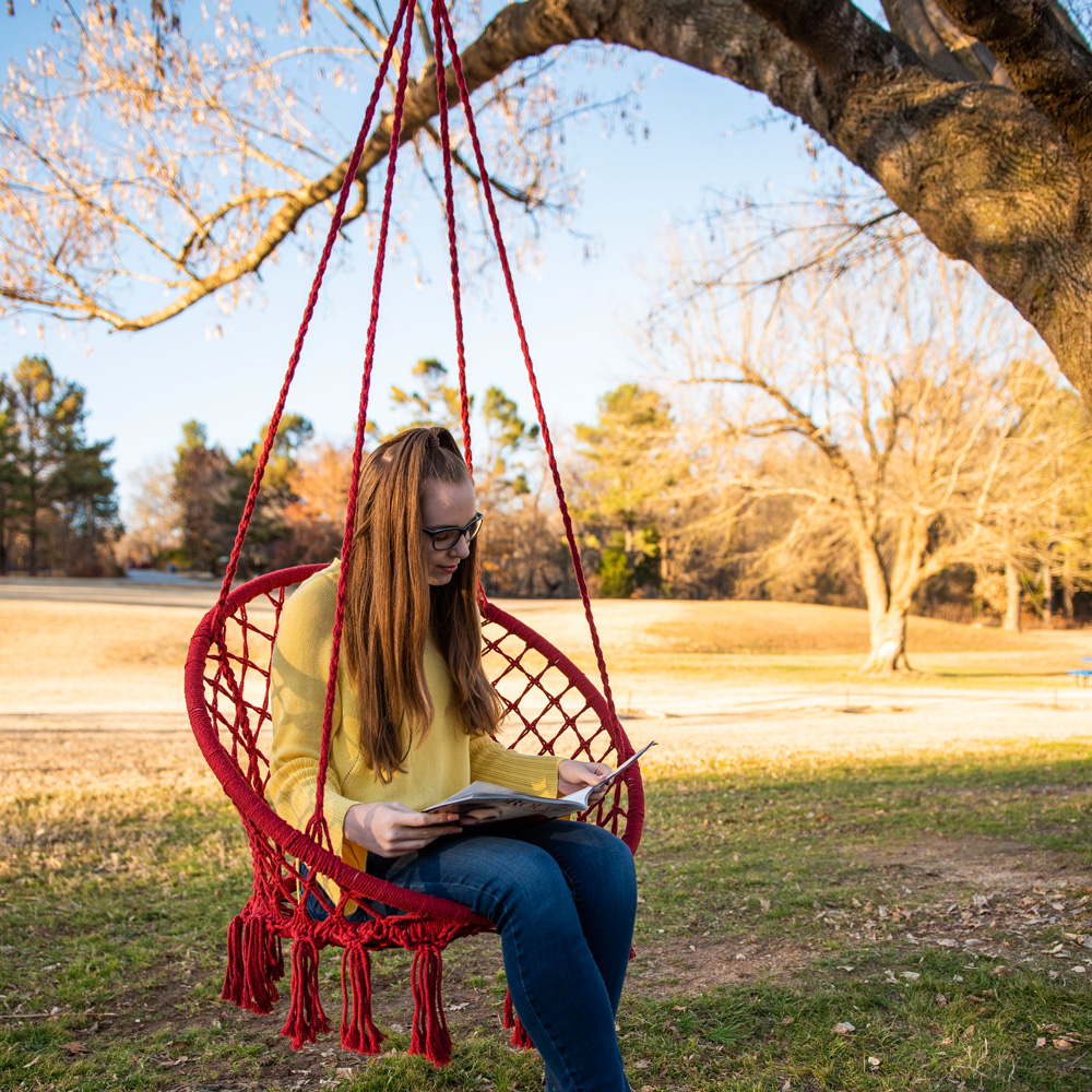 Makrame viseća ljuljaška Cardinal - pogled 5