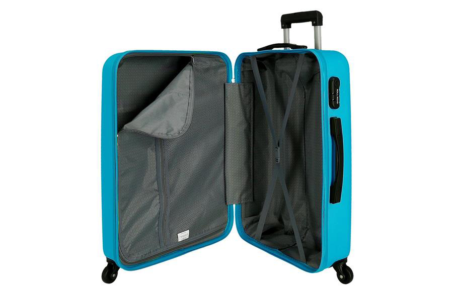 Komplet ABS kofera 75/65/55cm Roll Road Flex Aqua 584946A - pogled 5