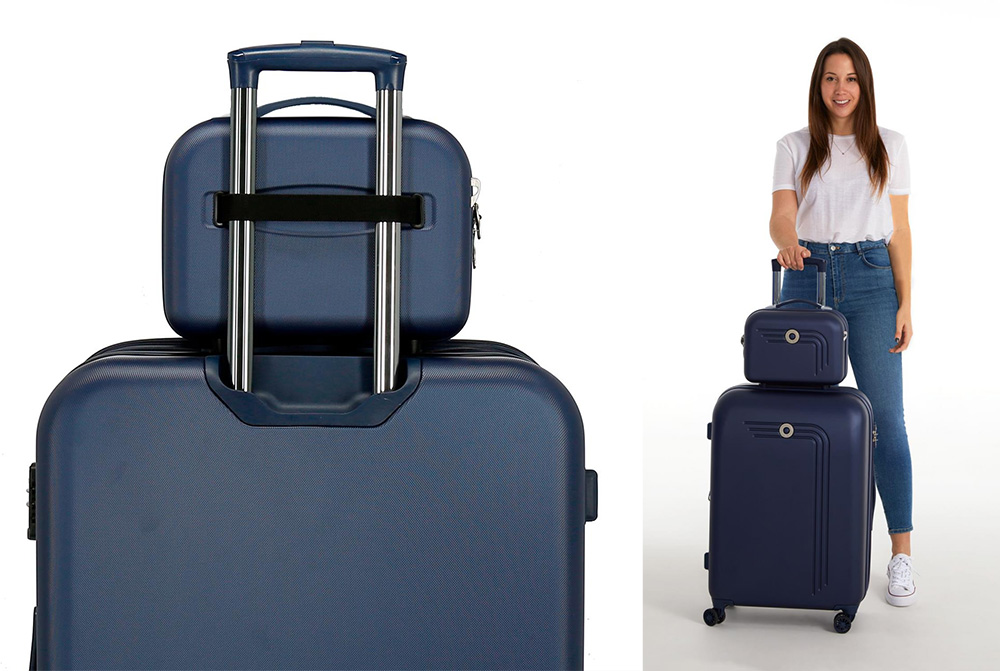 MOVOM Ženski neseser ABS 29cm Teget 5993962 - pogled 5