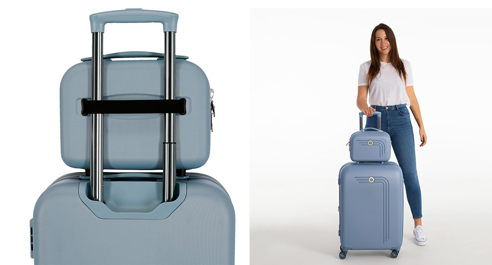 MOVOM Ženski neseser ABS 29cm Nebo plava 5993963 - pogled 5