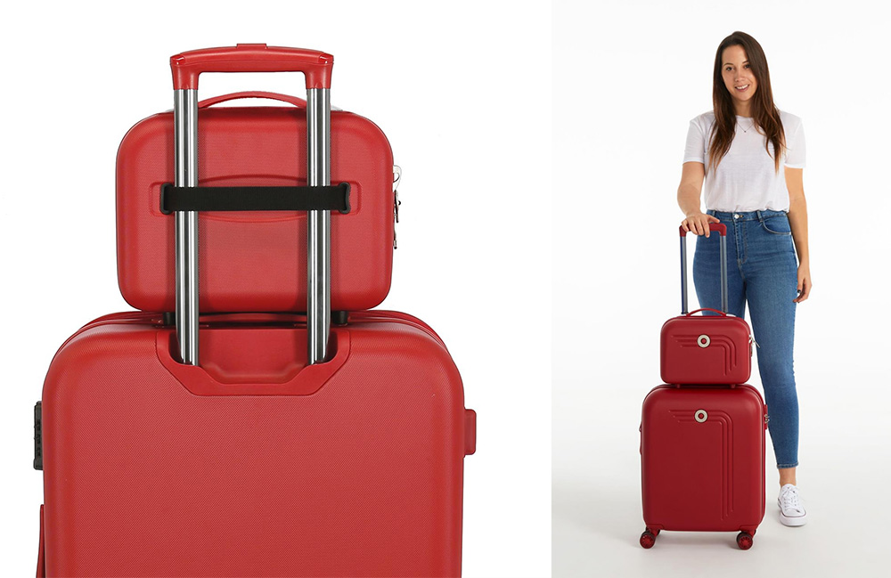 MOVOM Ženski neseser ABS 29cm Crvena 5993964 - pogled 5