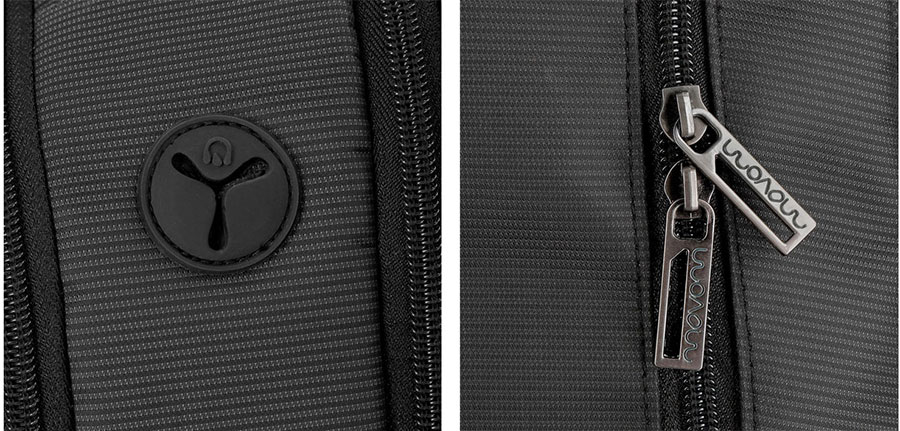 MOVOM Ranac za laptop Business 45cm Crni 5642761 - pogled 5