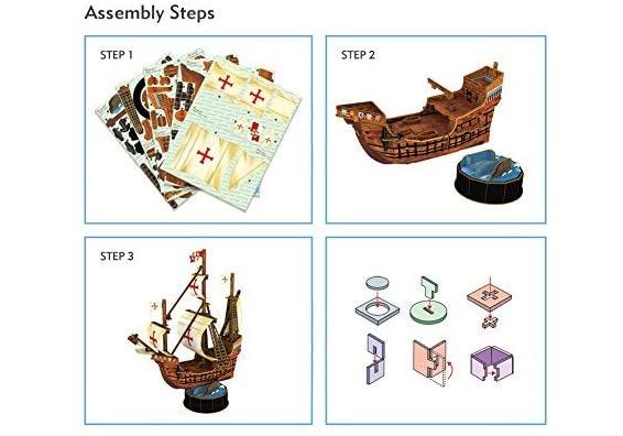 CUBIC FUN Maketa broda Santa Maria T4031h - pogled 5