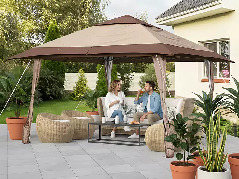 Gazebo 4x4m UPF 50+