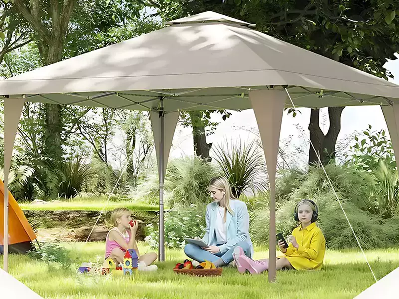 Gazebo 4x4m sa mehanizmom