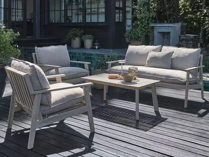 Drvena garnitura Palau bagrem