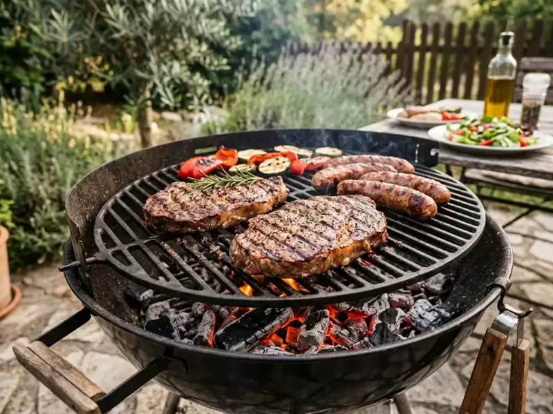 Direktno pečenje na roštilju – šare od žara na mesu