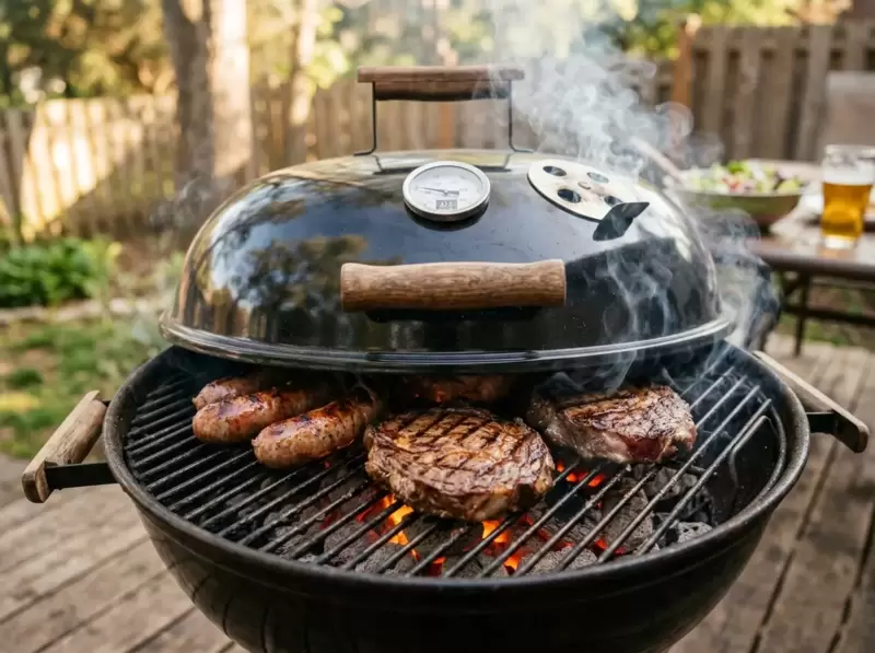 Roštilj na ćumur – žeravica i priprema mesa