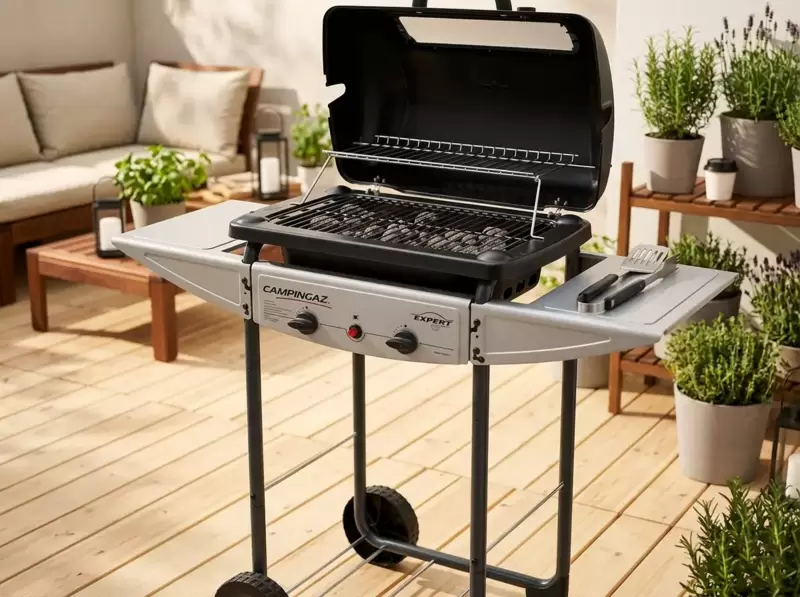 Plinski roštilj za dvorište – moderni model sa više gorionika