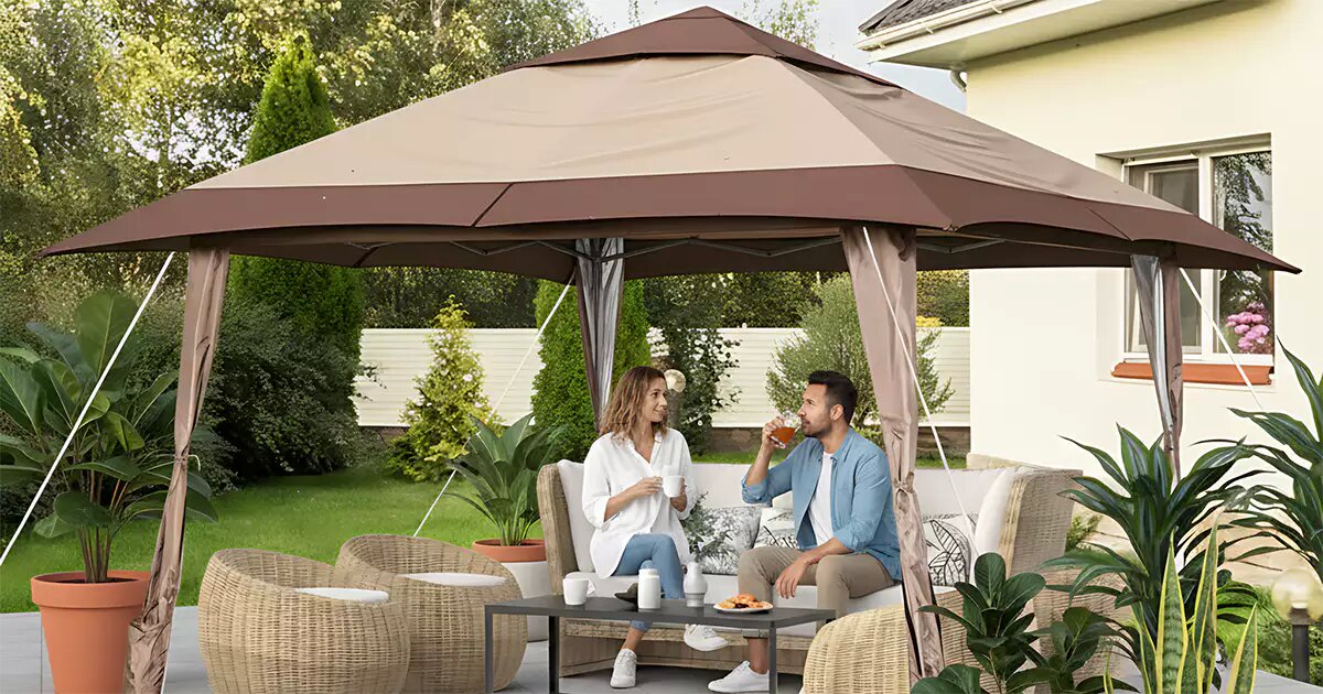 Nosite Paviljon sa sobom i postavite ga za par minuta. 5 ključnih prednosti „pop-up“ paviljona