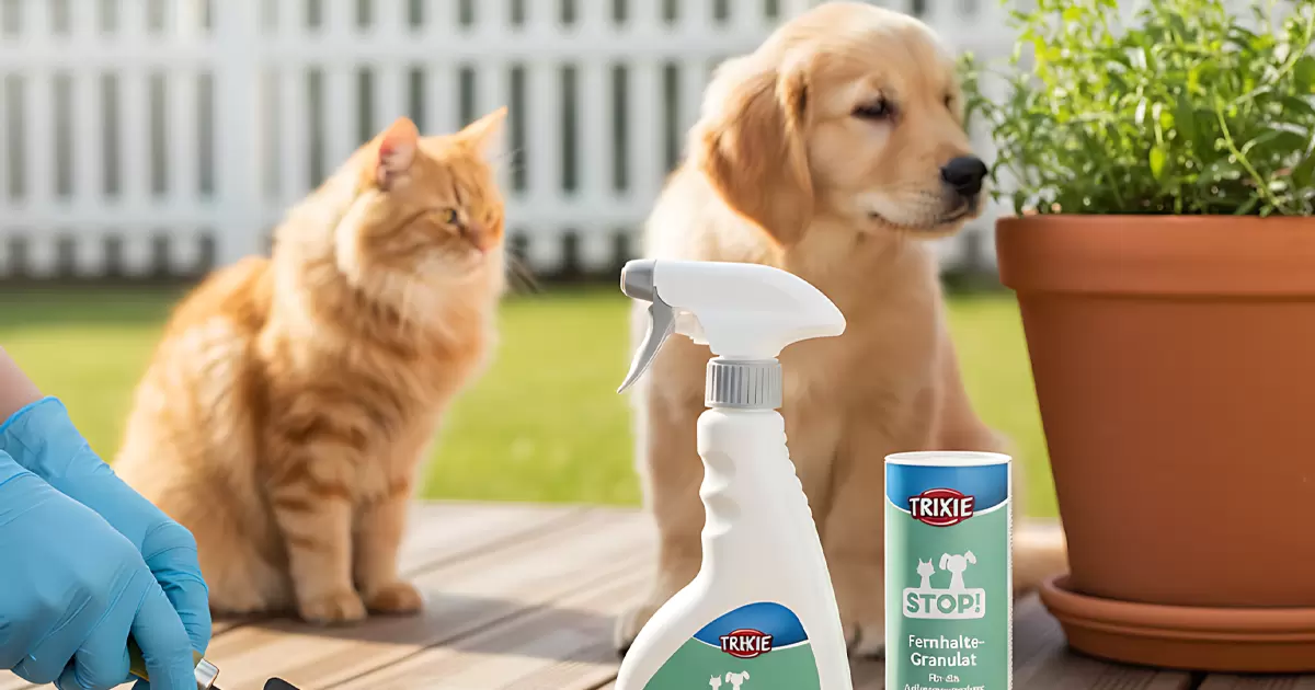 Rešite problem vršenja nužde na pogrešnim mestima. Vodič kroz sredstva za odbijanje pasa i mačaka