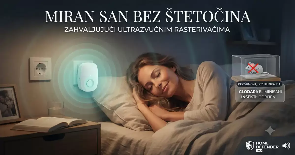 Da li ultrazvučni rasterivači glodara i insekata zaista rade? Rešenje problema bez posledica po ljubimce i ljude.