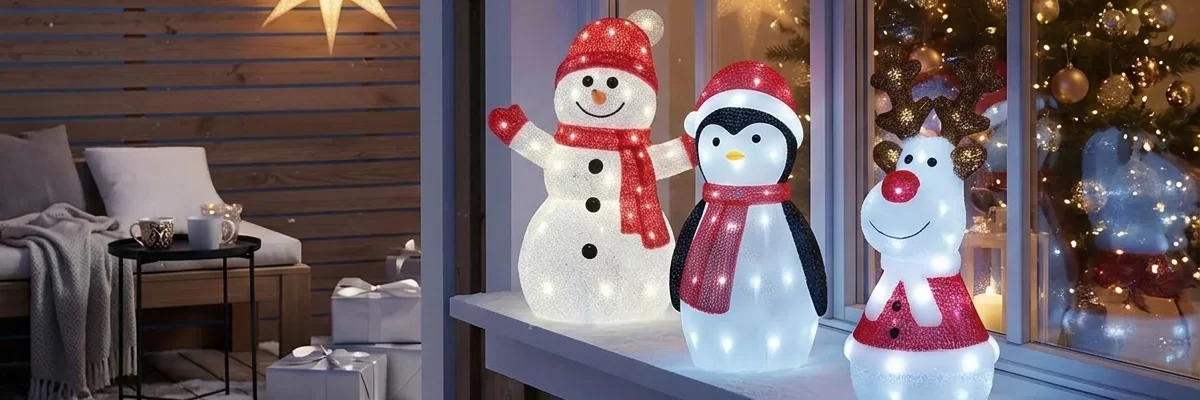 3 LED Figure Za Prozor