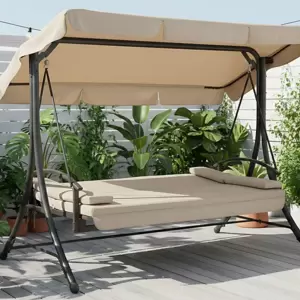 Trosed Ljuljaška Za Dvorište i Terasu Sa oborivim naslonom