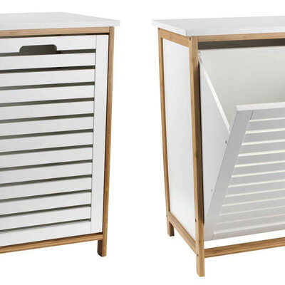 Korpa za veš od bambusa i medijapana