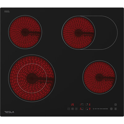 Ugradna staklokeramička ploča sa četiri grejne zone Tesla HV6410MX