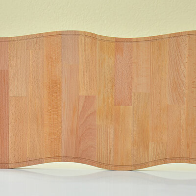 Daska od drveta bukve pravougaona krivudava