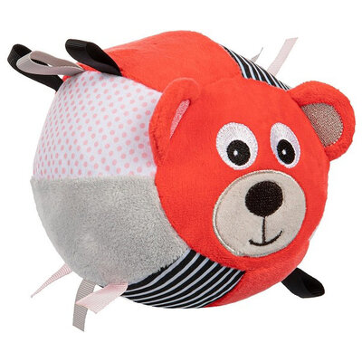 Canpol Baby plišana igračka lopta meda - koral 68/074