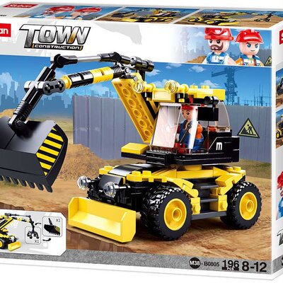 Sluban Kocke - Bager Sa Točkovima M38-B0805