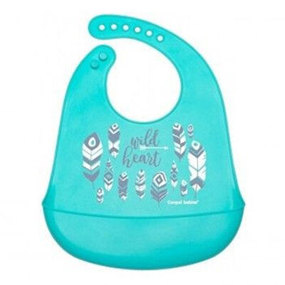 Canpol Babies Silikonska Portikla sa džepom Wild nature 74/023_blu