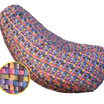 Jumbo Lazy bag Šareni mebl