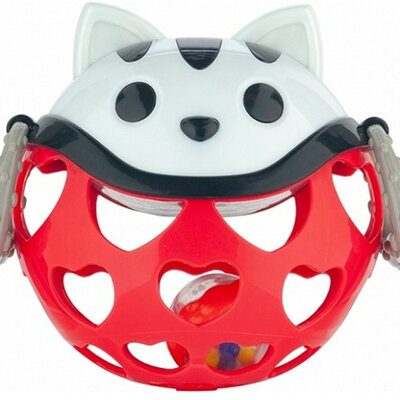 Canpol baby interaktivna igračka sa zvečkom Red cat