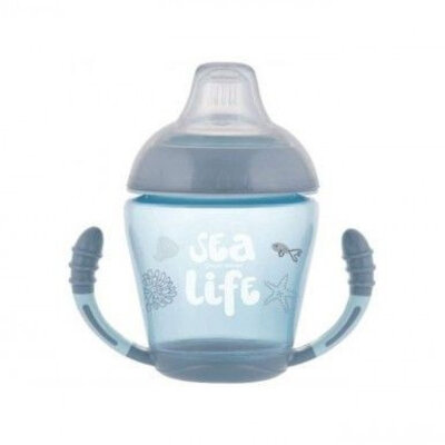 Canpol baby šolja 230ml - sea life 56/501_siva