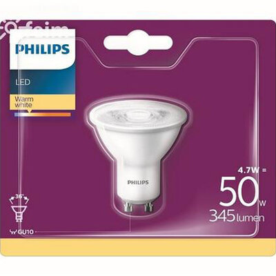 Philips Led sijalica 4,7W (50W) GU10 