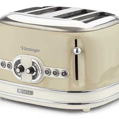 Ariete Vintage toster za 4 parčeta hleba AR156BG