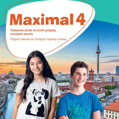 Klett Nemački jezik 8 - Maximal 4 - Radna sveska za osmi razred