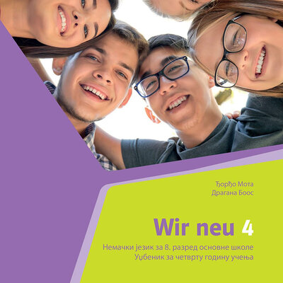 Klett Nemački jezik 8 - Wir neu 4 - Udžbenik za osmi razred