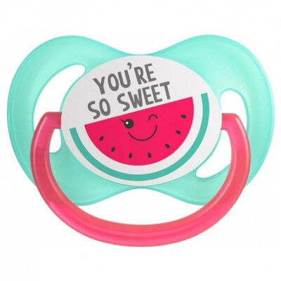 Canpol babies silikonska varalica 6-18m So cool 22/522 roze