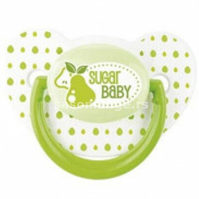 Canpol babies silikonska varalica 0-6M fruits zelena 22/550