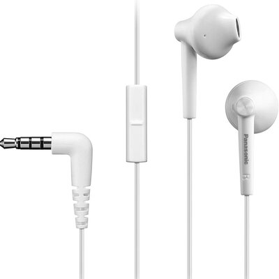 Slušalice sa mikrofonom Panasonic RP-TCM55E-W bele