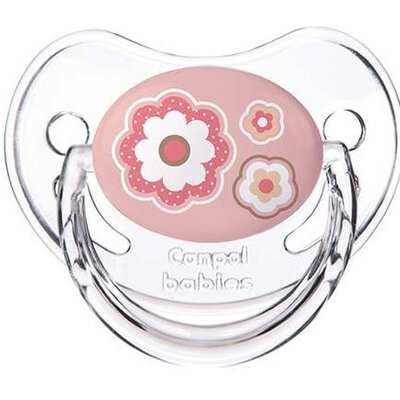 Canpol Orthodontic babies silikonska varalica 18M + 22/567 Flowers Newborn Baby