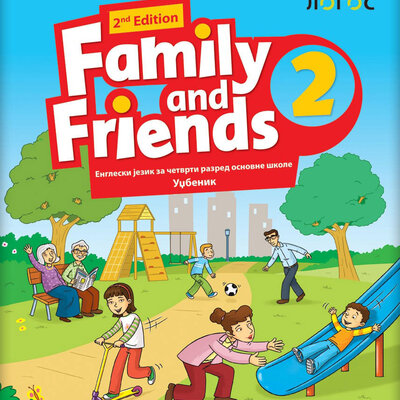 NOVI LOGOS Engleski jezik 4 - Family and Friends 2 (2nd Edition) - Udžbenik za četvrti razred osnovne škole