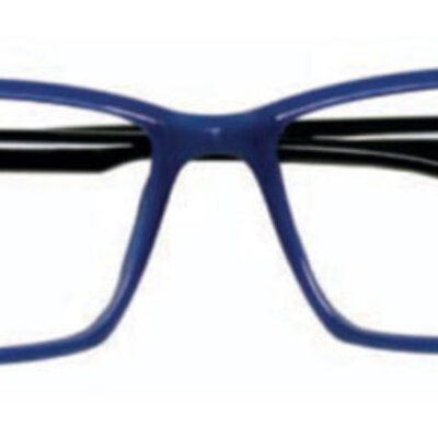 Prontoleggo Naočare za čitanje sa dioptrijom KING plave sa crnim drškama