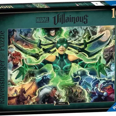 Puzzle 1000 delova Hela - Marvel Villainous Ravensburger 16903